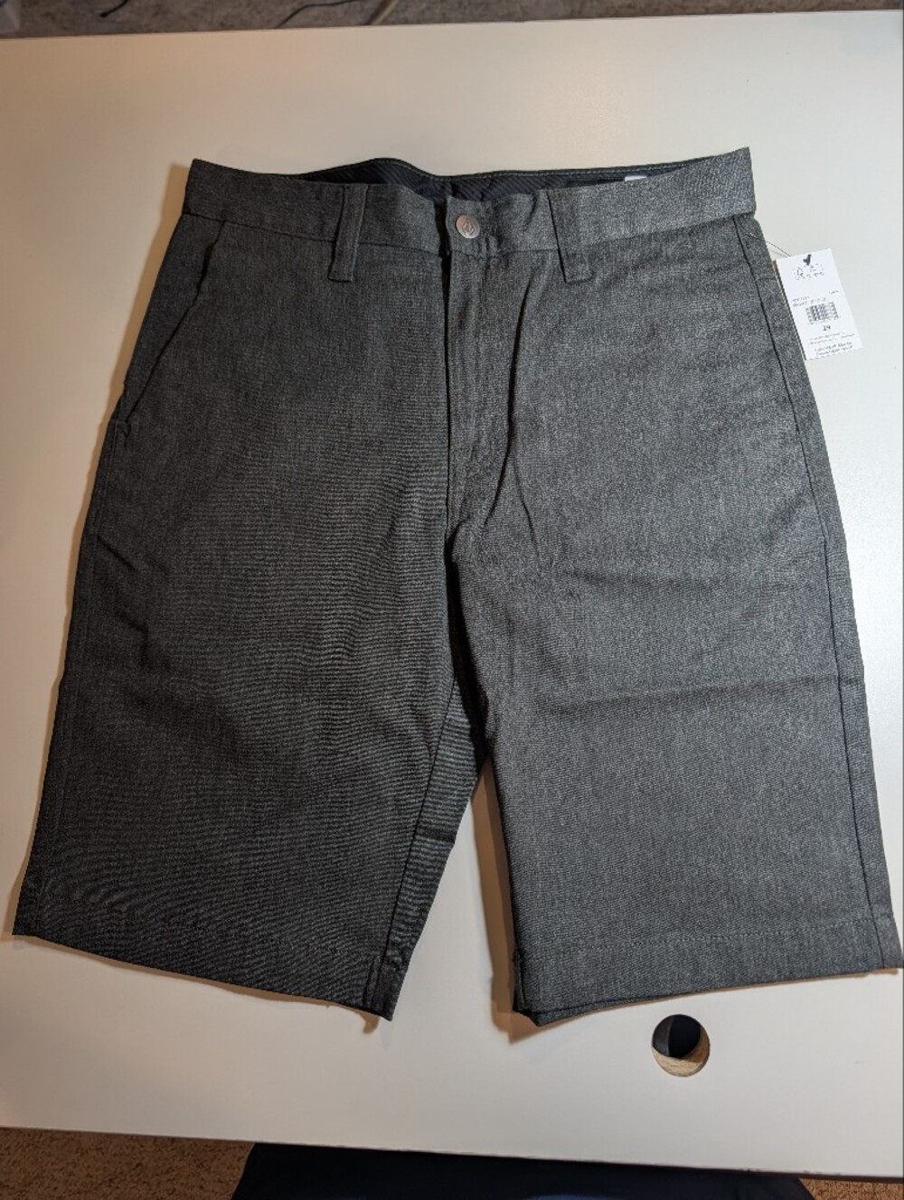 Volcom Men's Size 29 Gray Classic Stretch Shorts NWT